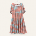 Coral Sky Sunday Dress