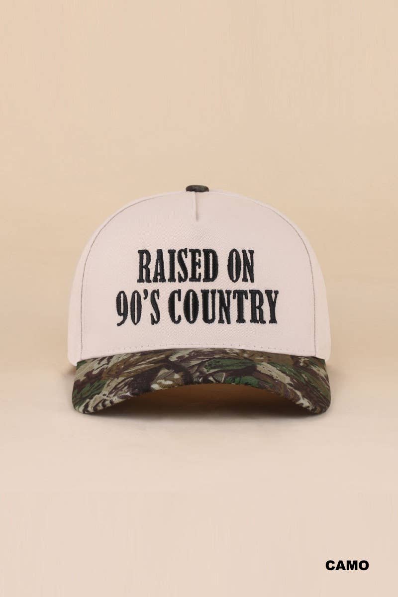 Raised On 90's Country Two Tone Snapback