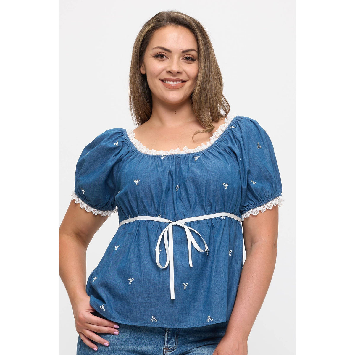 Southern Charm Bow Blouse