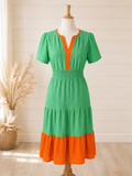 Sweet Tea & Tangerine Dress