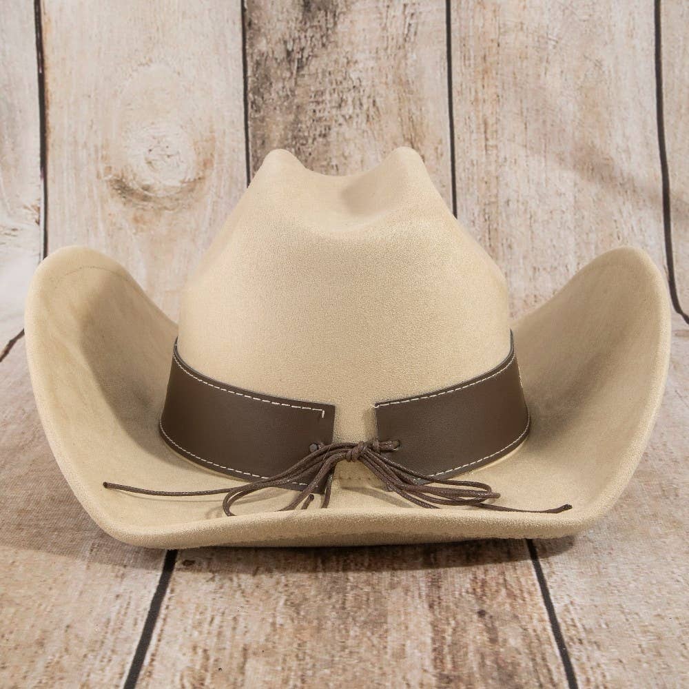 Embroidered Strap With Stone Western Cowboy Hat