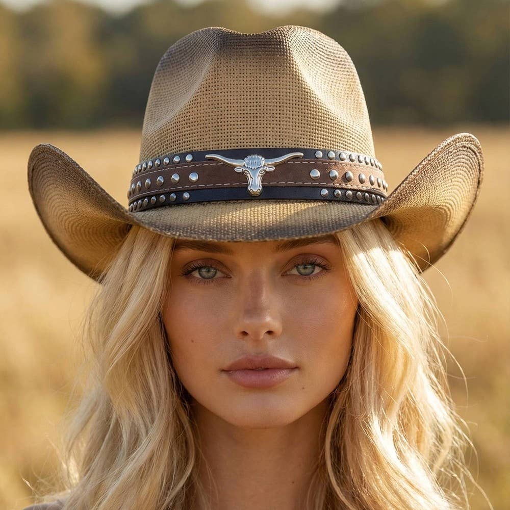 Western Long Horn CB Hat