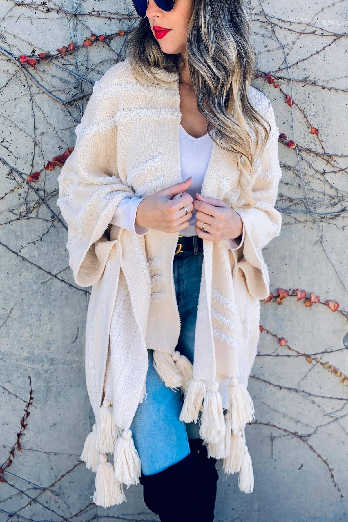 Southern Comfort Tassel Cardigan