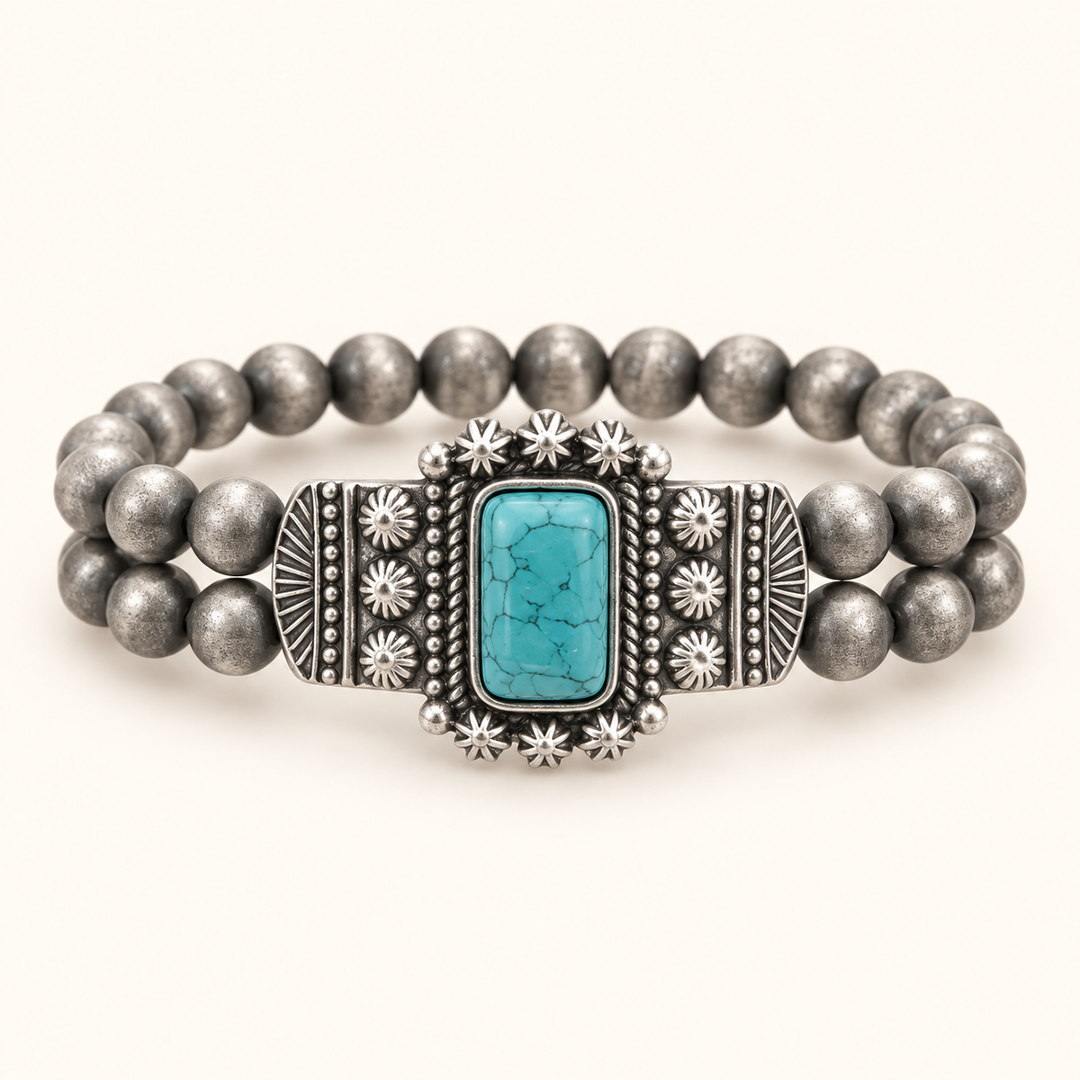 Turquoise Prairie Bloom Bracelet
