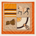 Saddle & Spice Equestrian Head Scarf