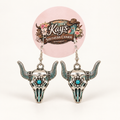 Lone Star Longhorn Earrings