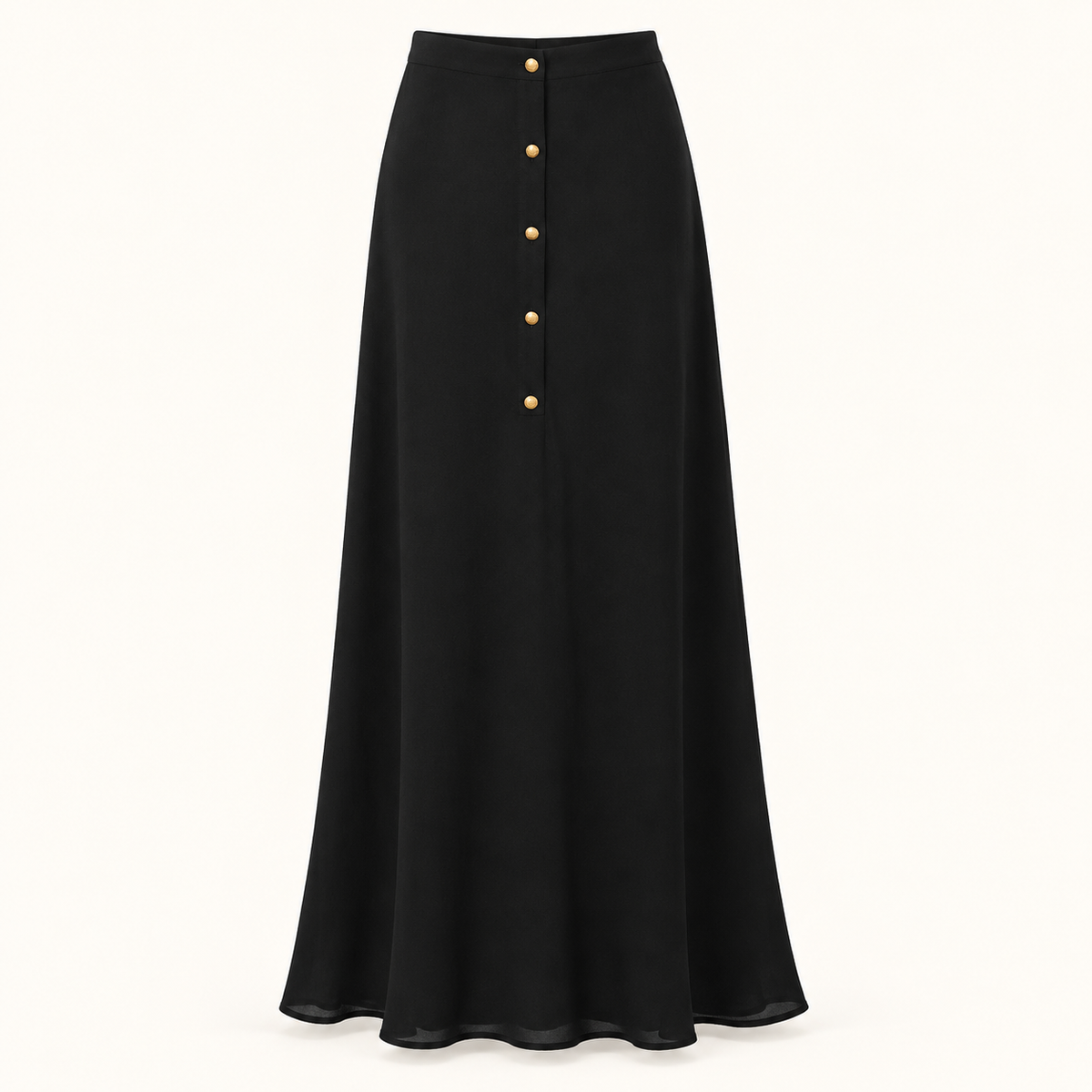 Sunday Best Button-Front Maxi Skirt