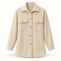Front Porch Cream Corduroy Jacket