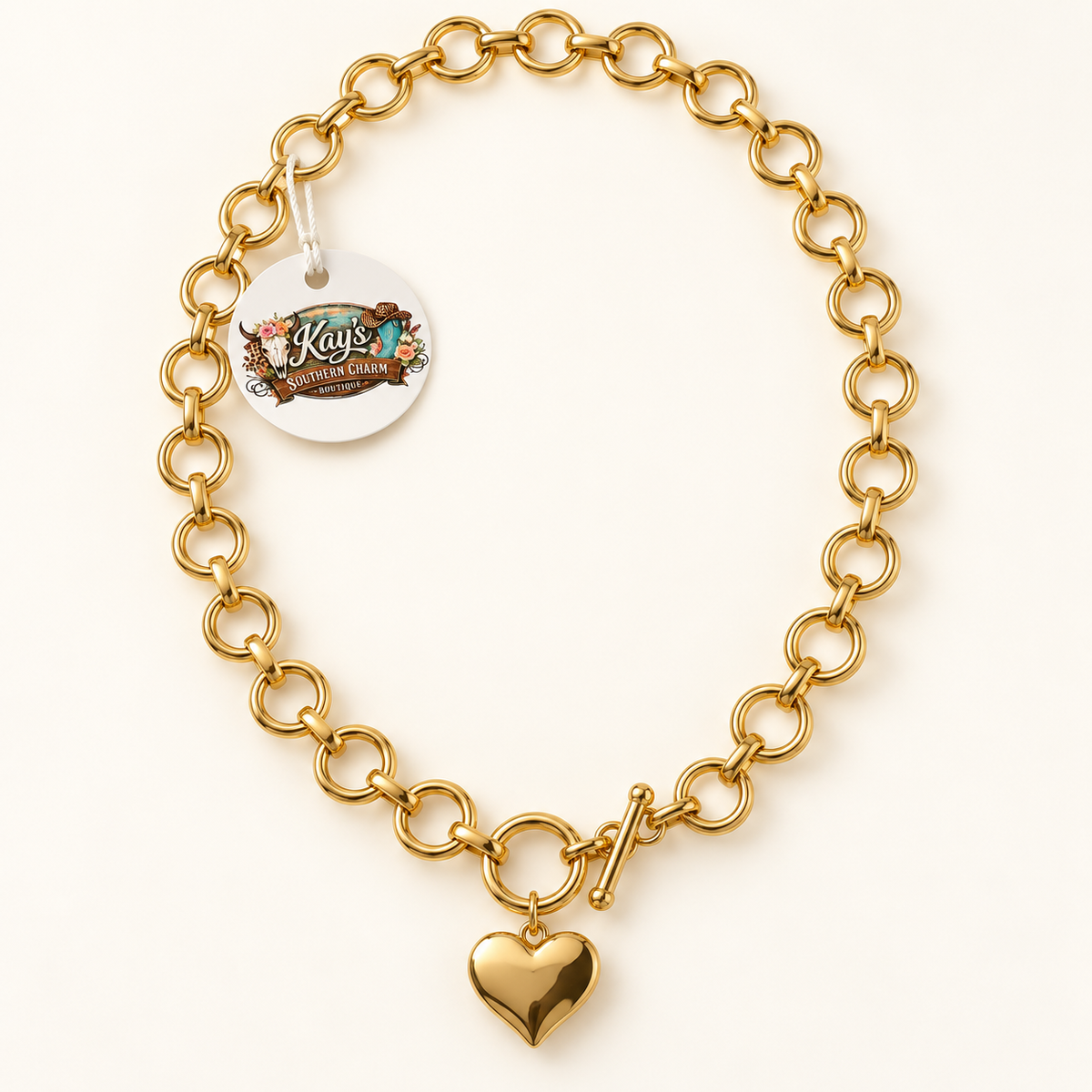 Southern Sweetheart Toggle Necklace