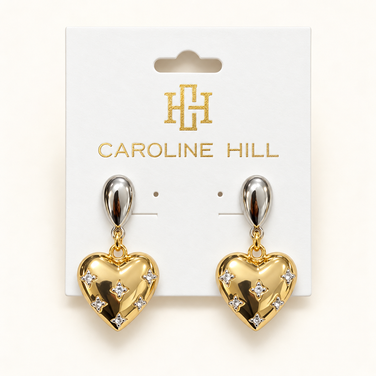 Golden Hour Sweetheart Earrings