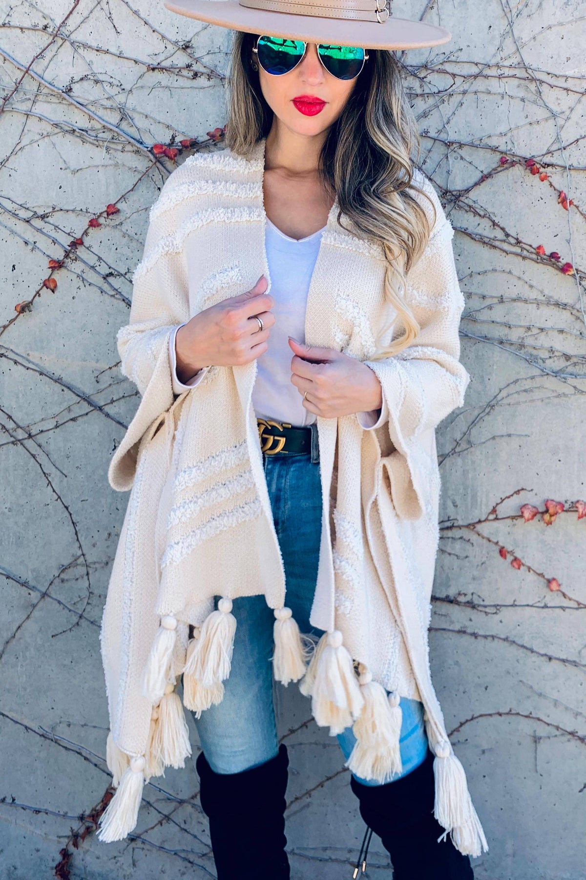 Southern Comfort Tassel Cardigan