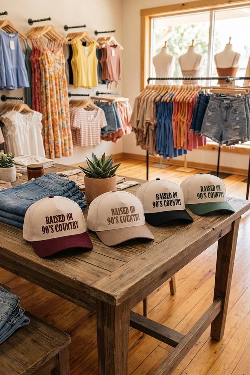 Raised On 90's Country Two Tone Snapback