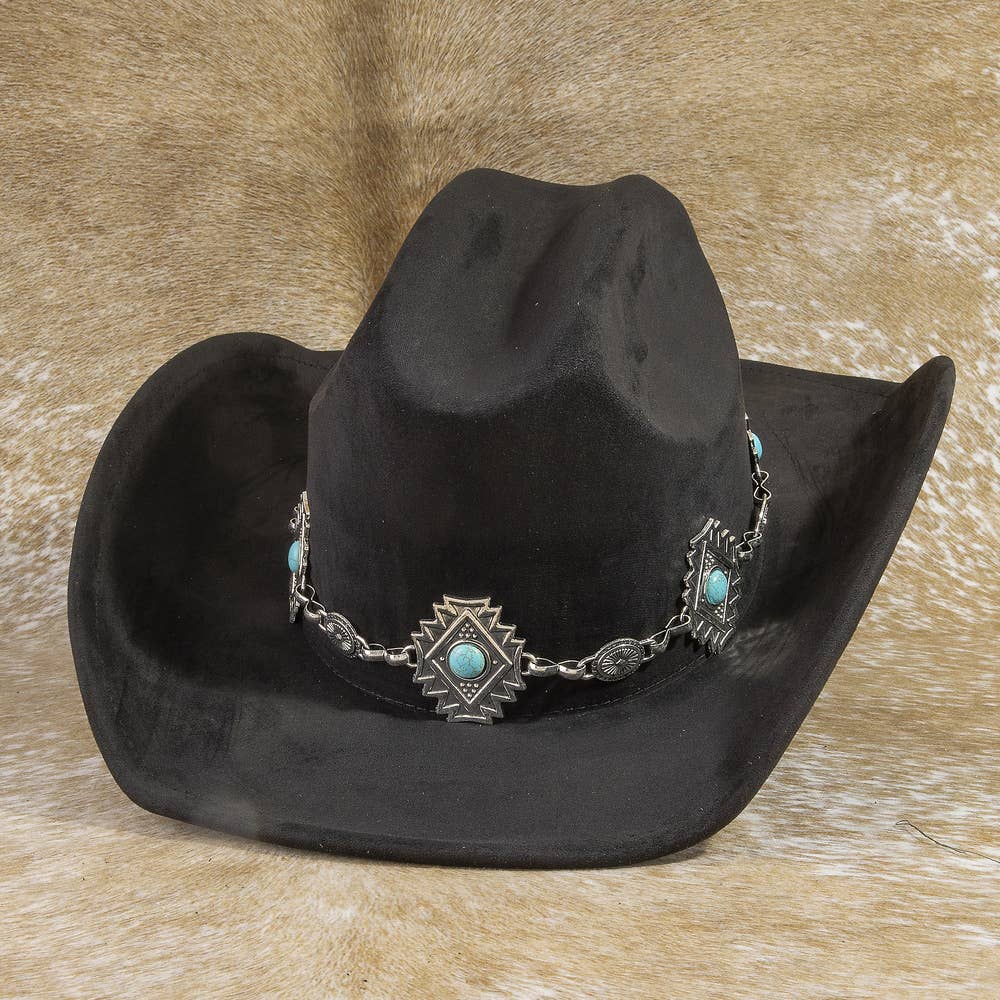 Turquoise Aztec CB Hat