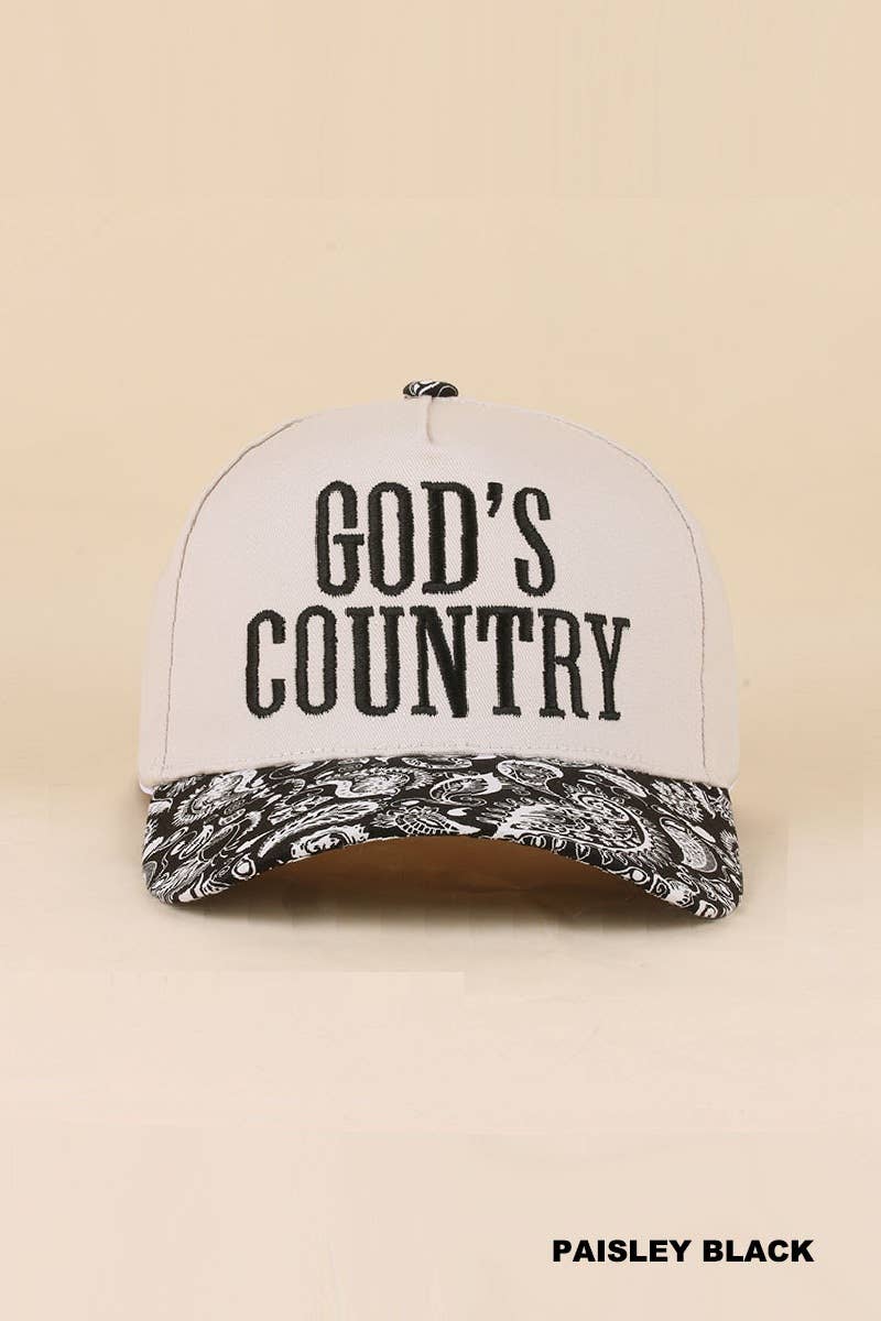 God's Country Cap